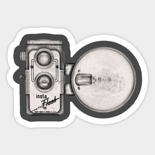 Vintage Camera Sticker